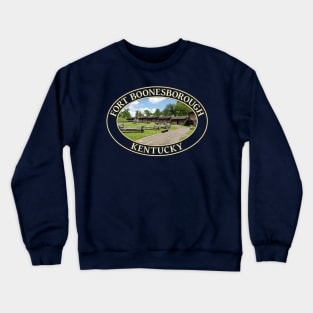 Historic 18th Century Fort Boonesborough in Kentucky Crewneck Sweatshirt